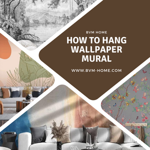 How to Hang Mural Wallpaper