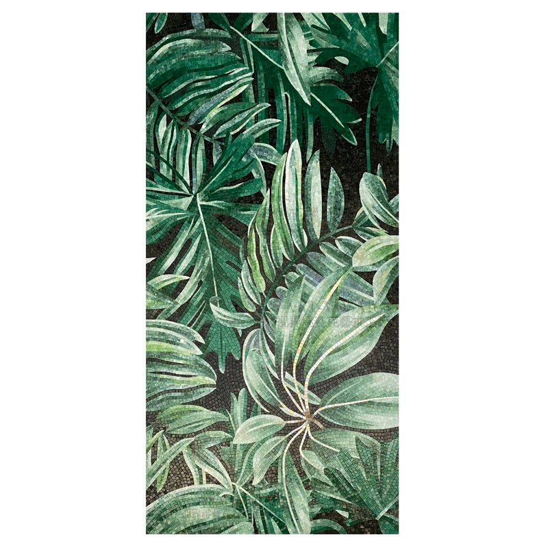 custom-luxury-glass-mosaic-mural-tropical-leaves-and-scenery