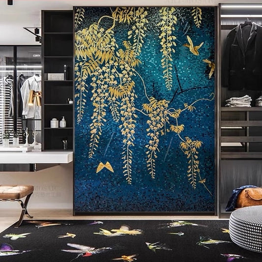 custom-glass-mosaic-mural-beautiful-vines-and-birds