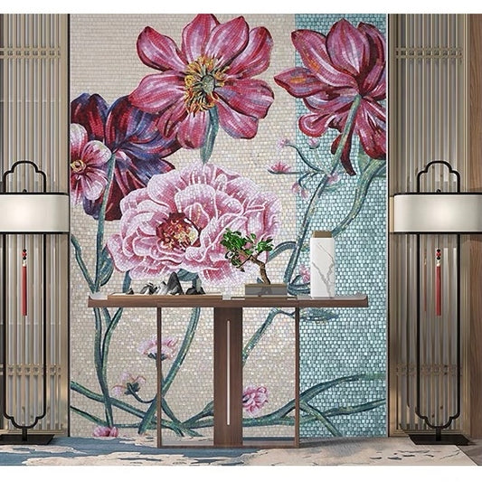 custom-glass-mosaic-mural-floral-wall-decor-de-luxe