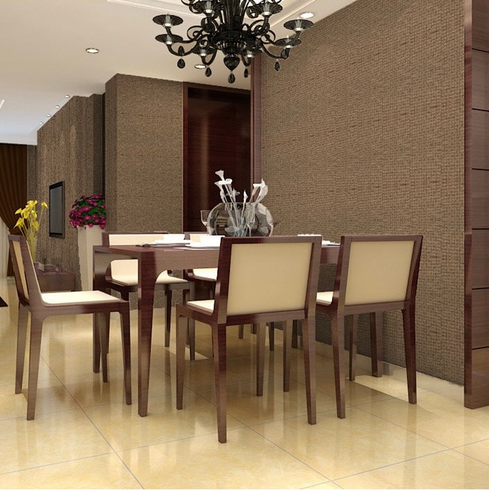 High End Straw Knitting Wallpaper