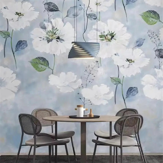 custom-wallpaper-fresh-white-floral-wall-mural