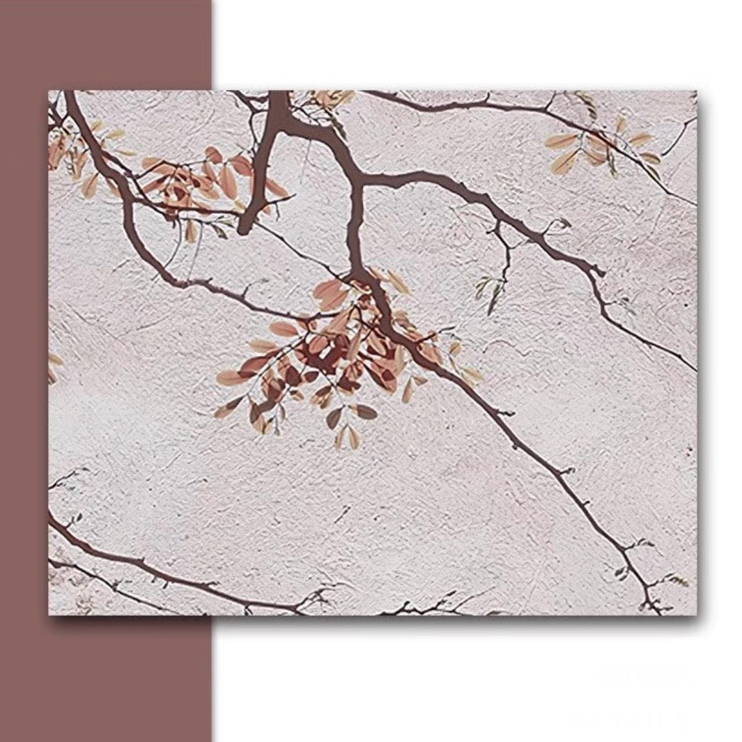 custom-wallpaper-vintage-pastoral-mural-birds-and-flowers