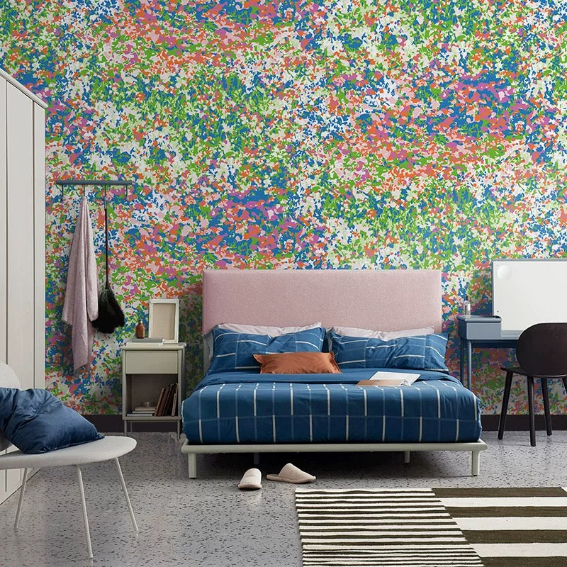 Minimalist Abstract Green Floral Wallpaper – Nordic Pastoral Style for Living Room, Bedroom, Spa & Theme Hotels
(5.3 ㎡)