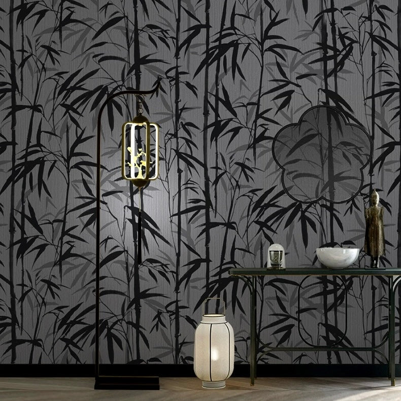 Chinoiserie Wallpaper Chinese Style Ink Bamboo (5.3 ㎡)