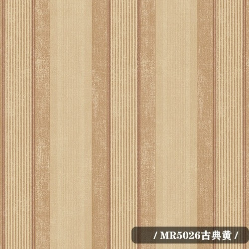 Retro American Style Mural Wallpaper 6 Color Options (㎡)