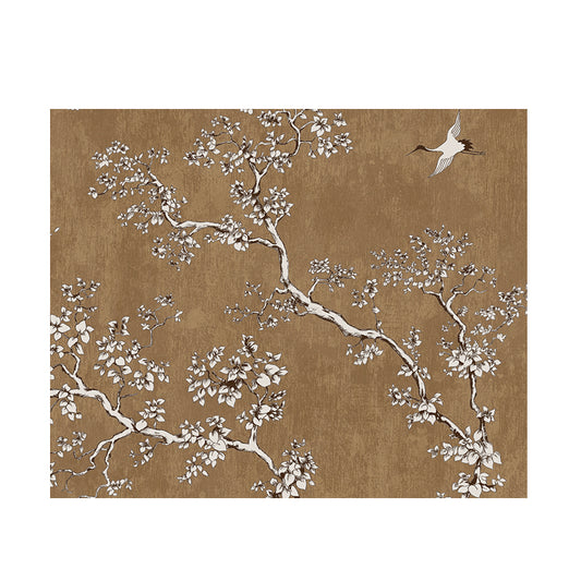 chinoiserie-wallpaper-chinese-style-crane-floral-wallcovering-5.3-㎡-oriental-decor