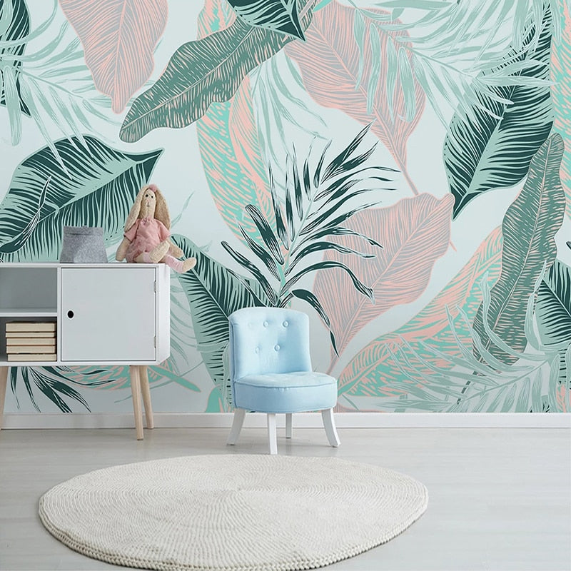 3d-wallpaper-modern-nordic-simple-abstract-lines-tropical-leaves-photo-wall-murals-living-room-tv-bedroom-background-wall-papers-papier-peint