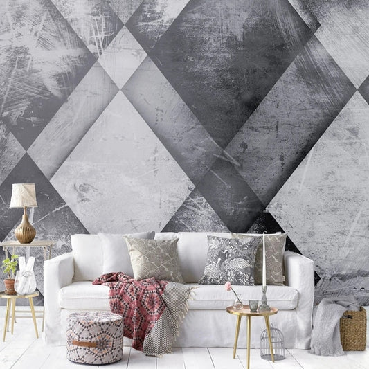 abstract-wall-art-decor-wallpaper-gray-black-and-white-geometric-3d-photo-custom-murals-european-style-living-room-tv-background