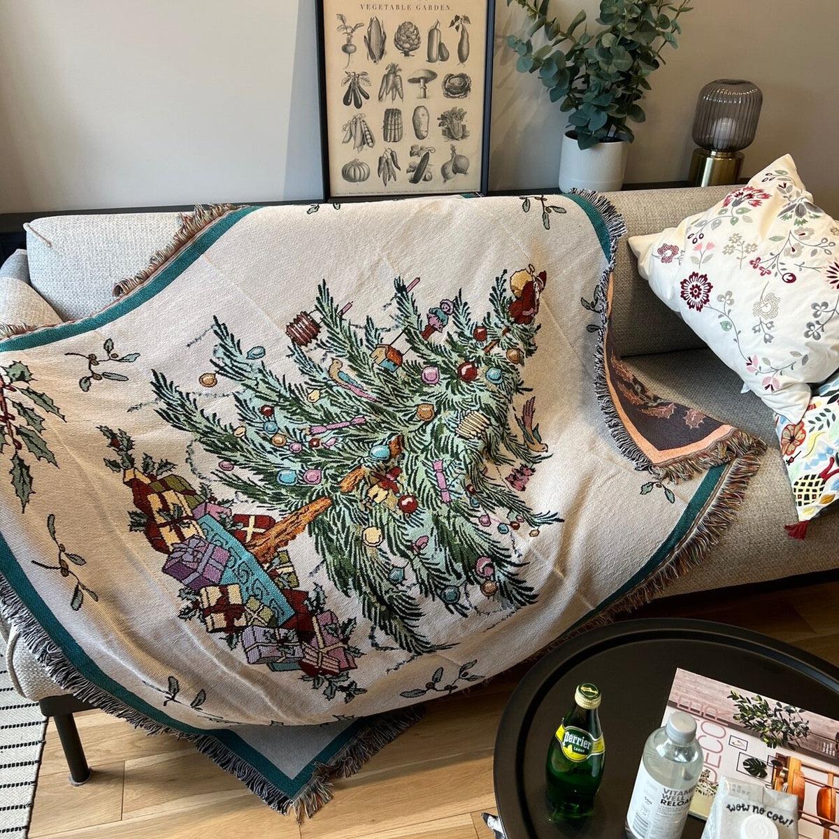 Christmas Tree Multifunction Blanket Wall Tapestry BVM Home