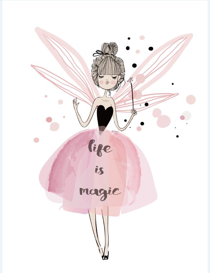 baby-girl-room-decor-nordic-poster-cuadros-decoration-salon-posters-and-prints-wall-pictures-for-living-room-bebe-unframed