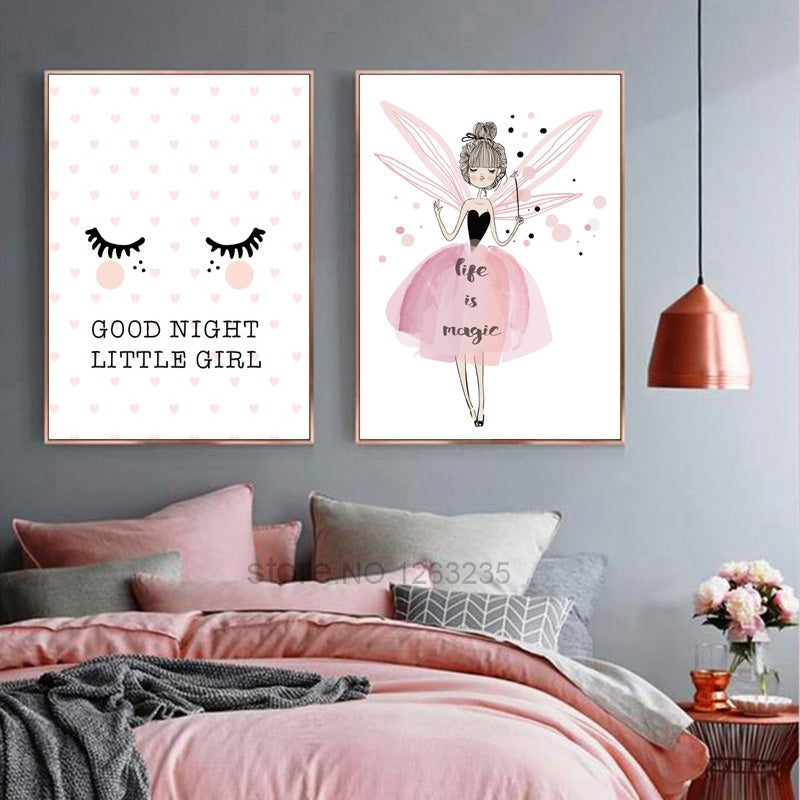 Girls Wall Art, Prints For Girls Room