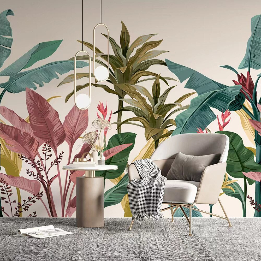 custom-mural-wallpaper-botanical-tropical-flower-3d-banana-leaf-wall-paper-minimalist-for-nursery-room-sofa-background-papier-peint