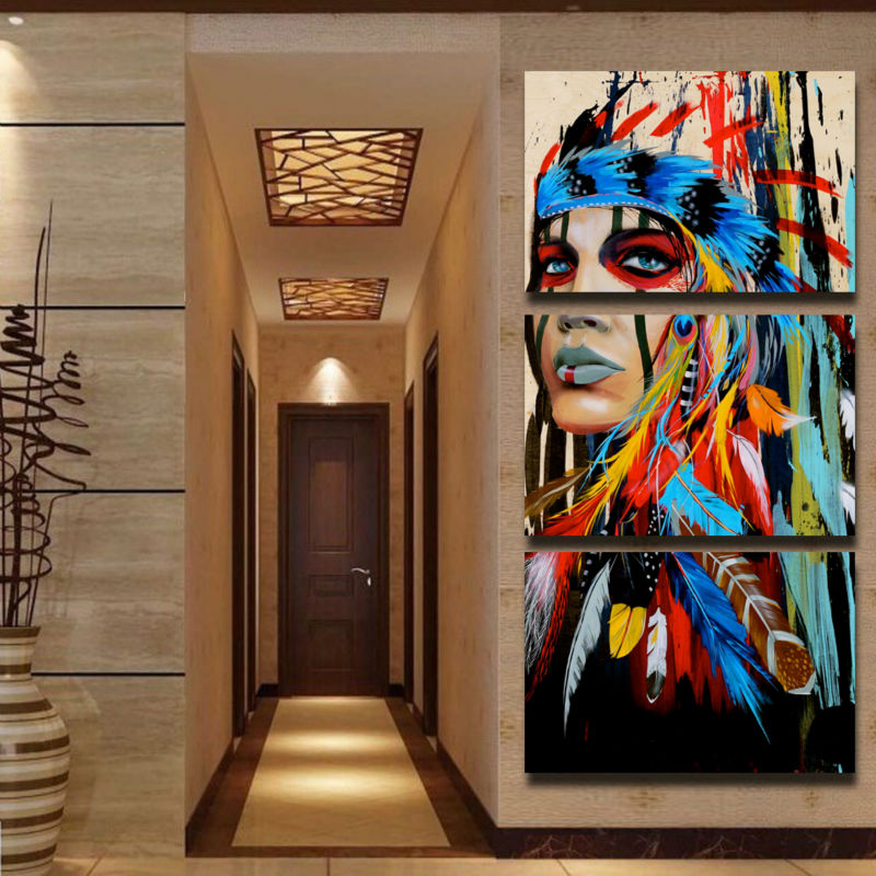 Native top wall hanging