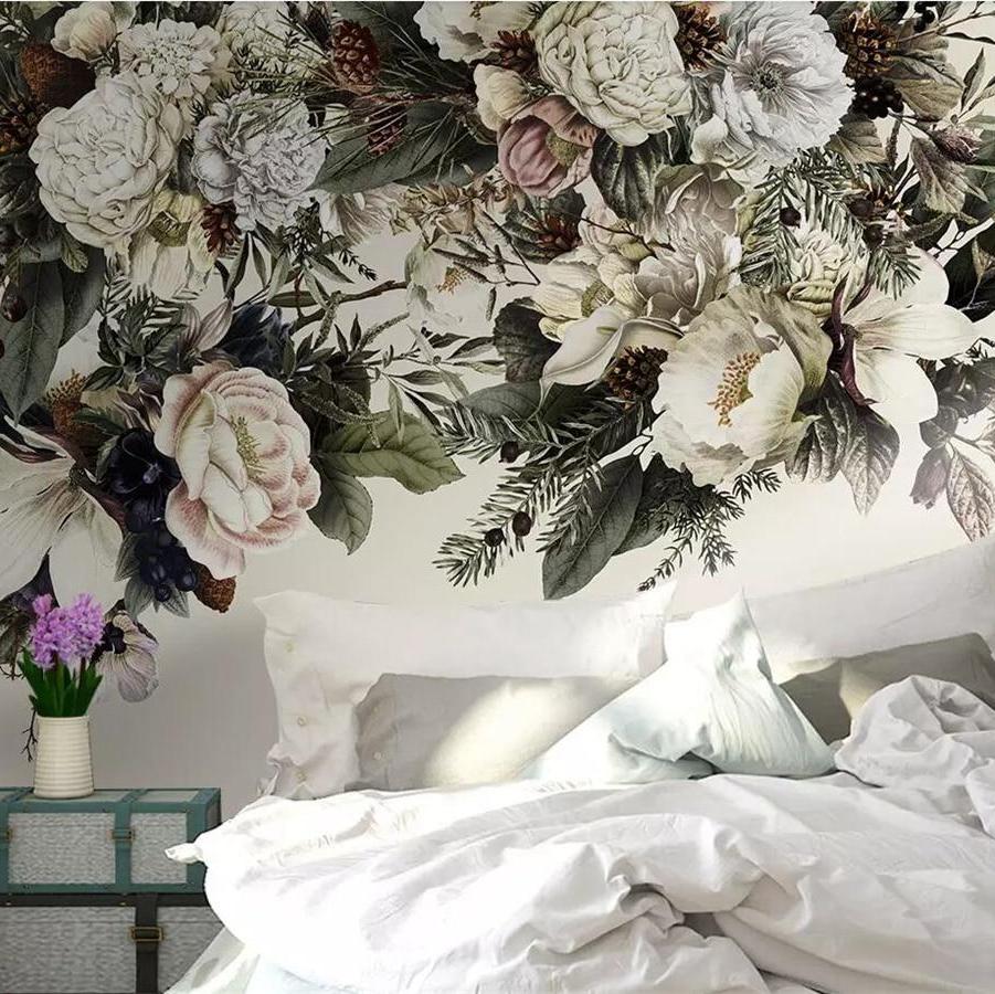custom-wallpaper-3d-mural-modern-minimalist-nordic-vintage-flower-american-floral-background-wall-papers-home-decor-3d