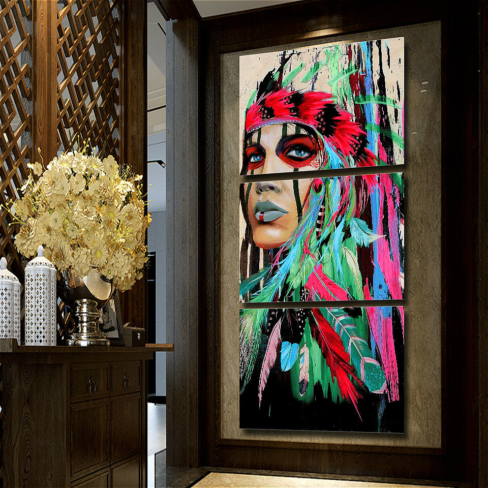 Native american art wall hangings sales