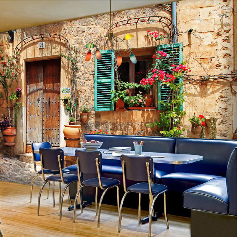 faux-brick-stone-wallpaper-nostalgic