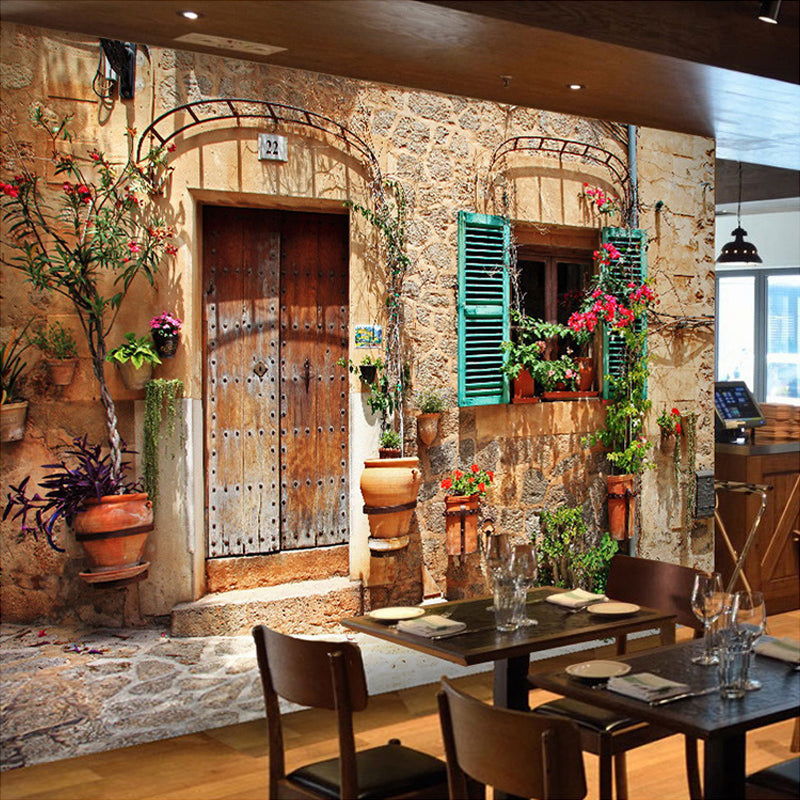 faux-brick-stone-wallpaper-nostalgic