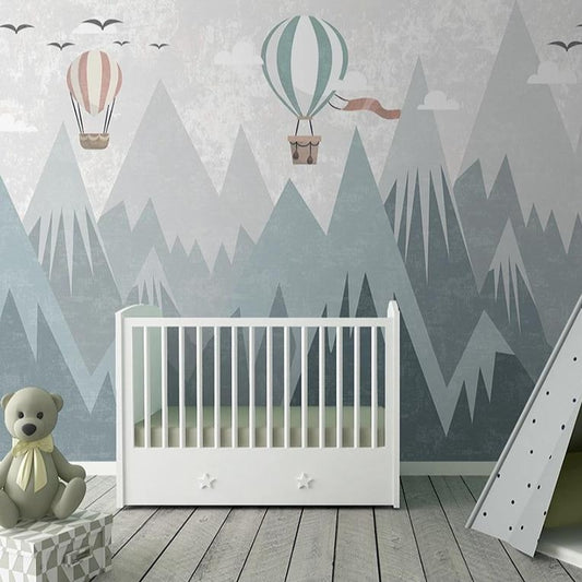 custom-mural-wallpaper-papier-peint-papel-de-parede-wall-decor-ideas-for-bedroom-living-room-dining-room-wallcovering-cartoon-balloon-geometric-mountain-kids-wallpaper