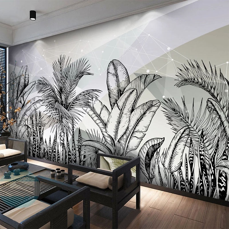 custom-3d-wallpaper-modern-minimalist-nordic-abstract-geometric-tropical-rainforest-banana-leaf-mural-living-room-tv-sofa-murals-wall-covering-papier-peint