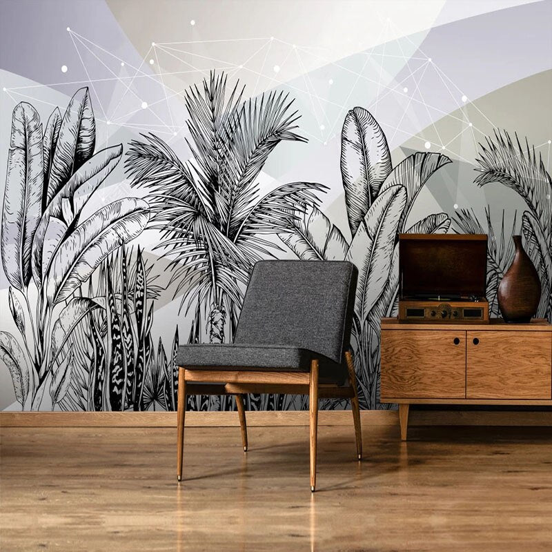custom-3d-wallpaper-modern-minimalist-nordic-abstract-geometric-tropical-rainforest-banana-leaf-mural-living-room-tv-sofa-murals-wall-covering-papier-peint