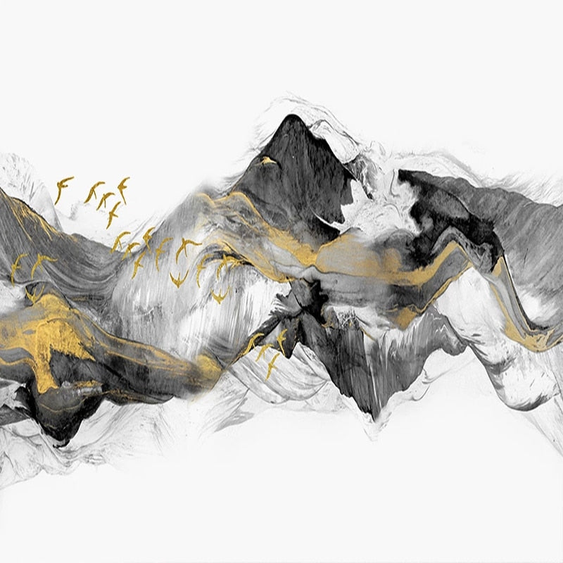 custom-3d-wallpaper-wall-murals-abstract-flying-bird-golden-ink-landscape-painting-living-room-bedroom-tv-background-home-decor-papier-peint