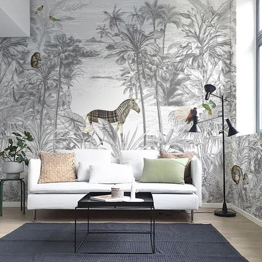 custom-3d-wallpaper-mural-retro-tropical-rainforest-southeast-asian-plants-living-room-sofa-hand-painted-background-wall-papier-peint