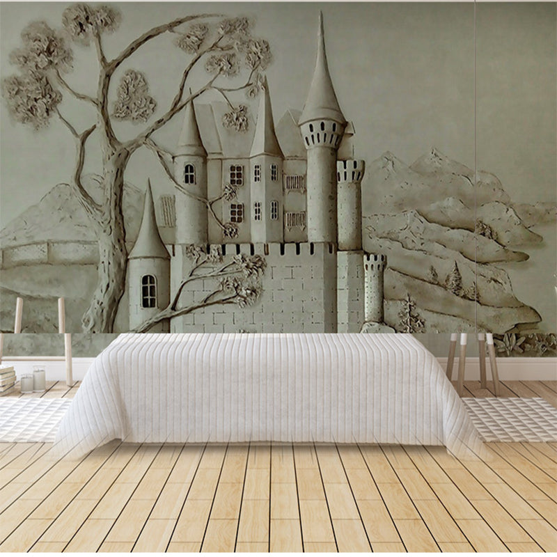 custom-any-size-mural-european-3d-three-dimensional-relief-gold-ancient-castle-3d-wallpaper-living-room-background-wall-covering