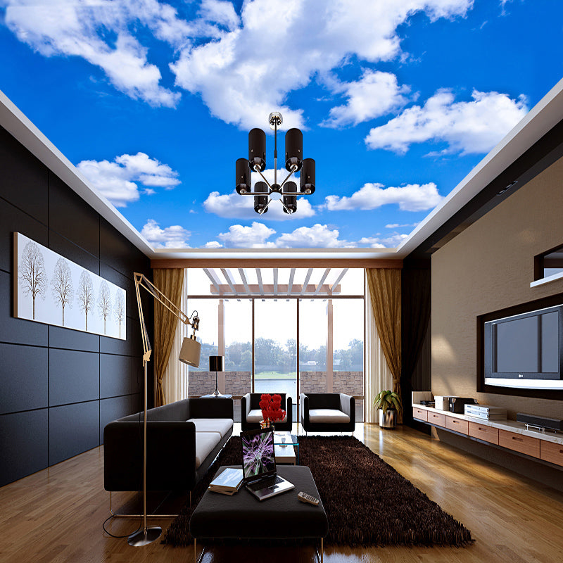 ceiling-mural-blue-cloud-sky