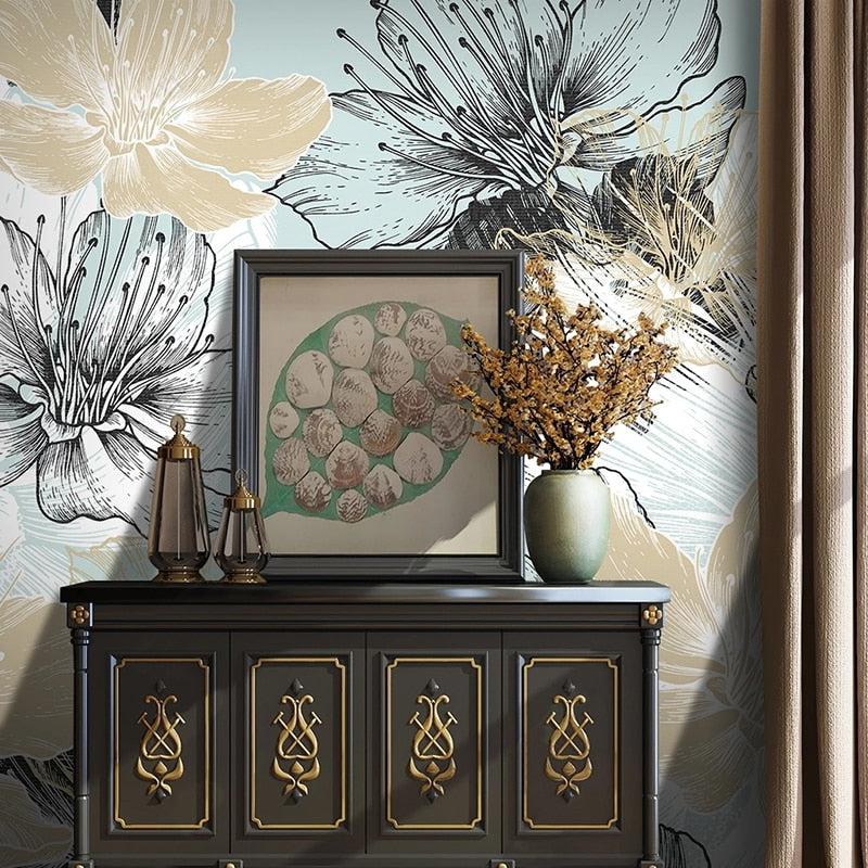 custom-mural-wallpaper-3d-living-room-bedroom-home-decor-wall-painting-papel-de-parede-papier-peint-nordic-abstract-flowers
