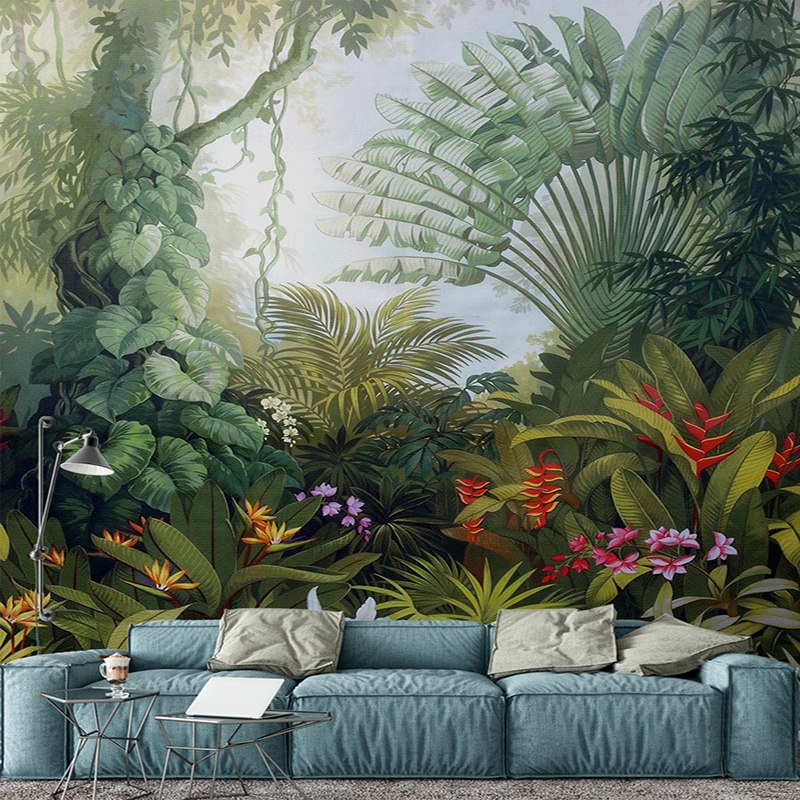 Tropical discount wall mural