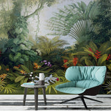custom-mural-wallpaper-hand-painted-tropical-rainforest-plant-landscape-painting-wall-papers-home-decor-living-room-papier-peint