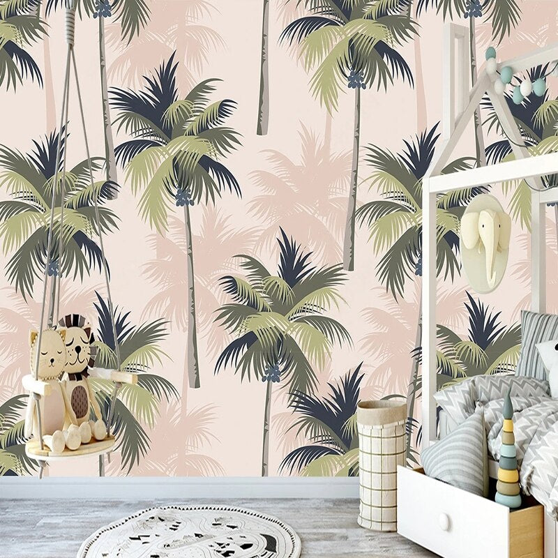 custom-mural-wallpaper-nordic-hand-painted-small-fresh-forest-fresco-living-room-restaurant-creative-painting-papel-de-parede-3d-papier-peint