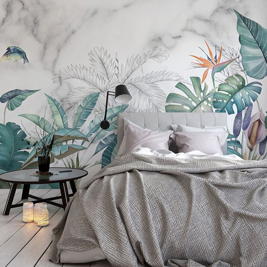 custom-nordic-3d-tropical-rainforest-plants-marble-tv-background-wall-wallpaper-homestay-decoration-3d-mural-wall-covering-house-papier-peint