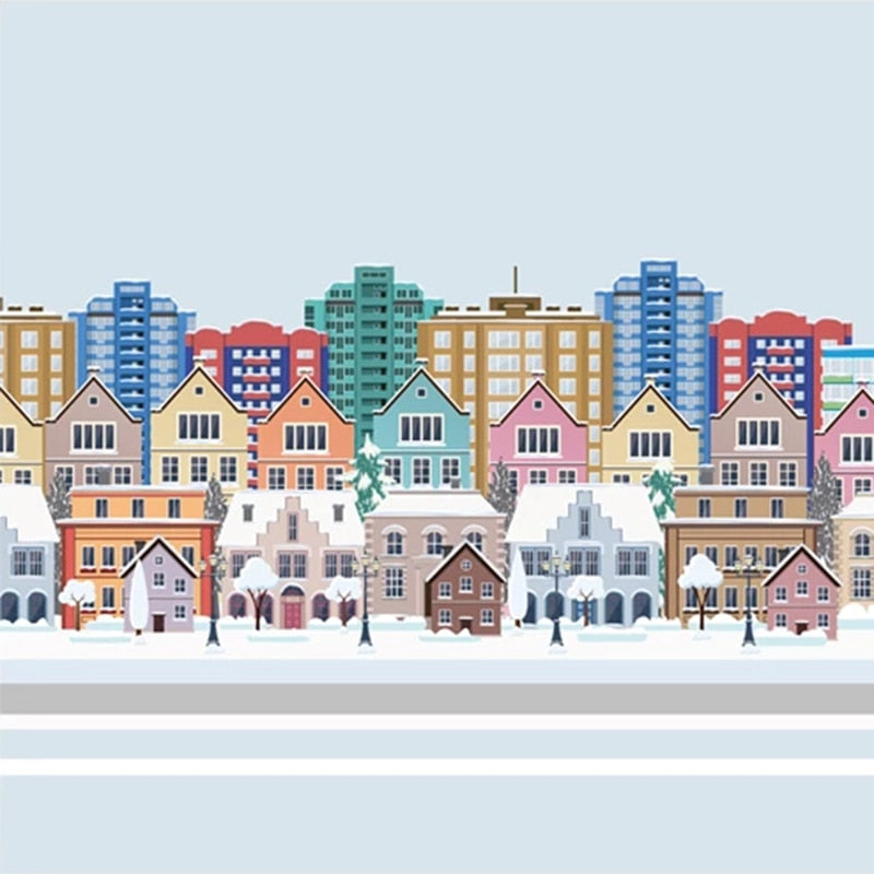 custom-photo-cartoon-picture-city-building-house-children-room-bedroom-kindergarten-background-wall-decor-large-mural-wallpaper-papier-peint-nursery