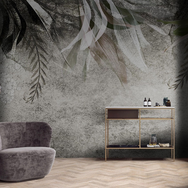 custom-photo-mural-3d-retro-abstract-art-leaf-decor-wall-painting-bedroom-living-room-background-modern-wallpaper-wall-covering-papier-peint