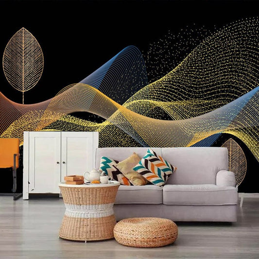 custom-photo-wall-paper-3d-golden-leaves-abstract-smoke-wall-painting-creative-hotel-bedroom-bedside-living-room-mural-wallpaper-papier-peint
