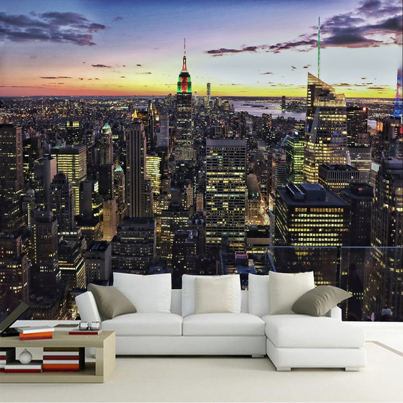 custom-photo-wall-paper-3d-mural-european-urban-architecture-landscape-empire-state-building-city-night-scene-art-wall-painting