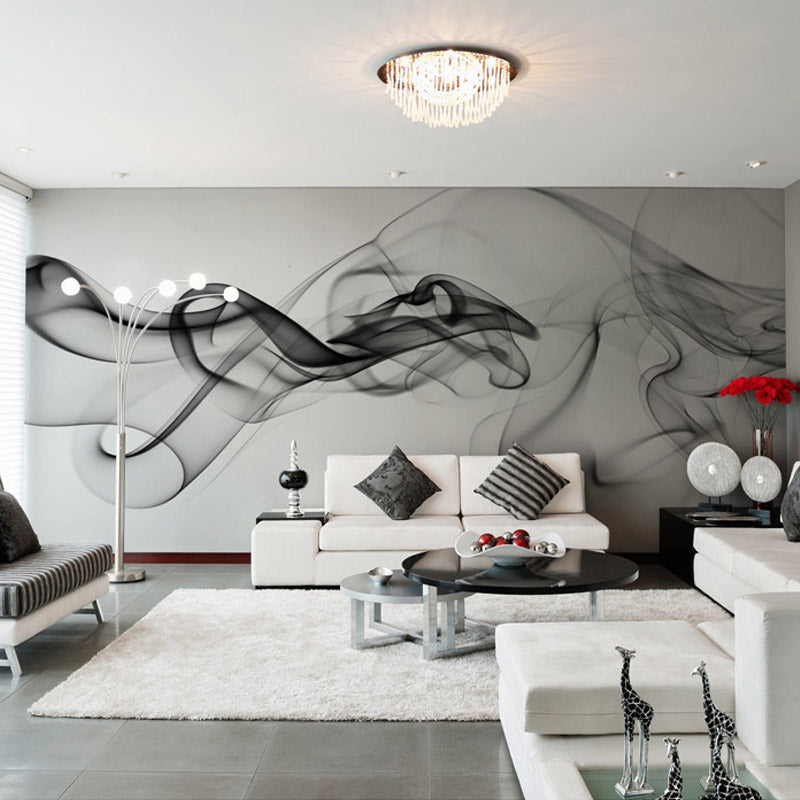Creative-Wallpaper-black-white-smoke-fog