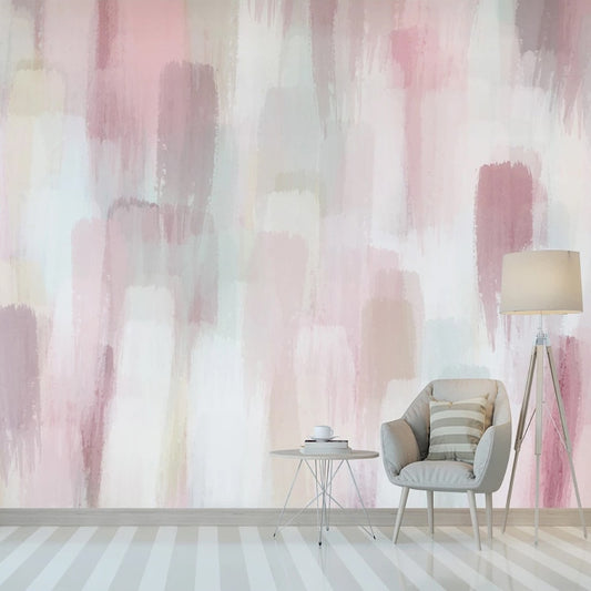 custom-mural-wallpaper-papier-peint-papel-de-parede-wall-decor-ideas-for-wallcovering-Self-Adhesive-Wallpaper-Modern-Pink-Abstract-Watercolor-Painting