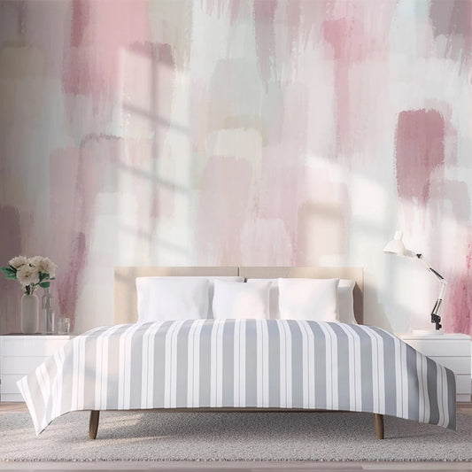 custom-mural-wallpaper-papier-peint-papel-de-parede-wall-decor-ideas-for-wallcovering-Self-Adhesive-Wallpaper-Modern-Pink-Abstract-Watercolor-Painting