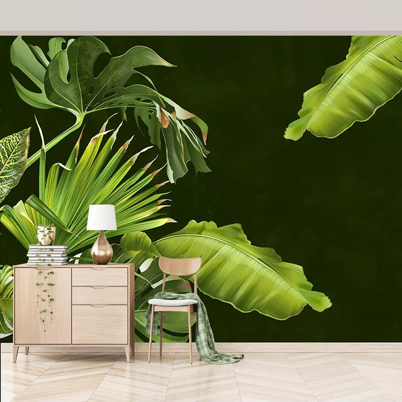 custom-size-3d-wall-mural-wallpaper-banana-leaves-nordic-modern-art-living-room-sofa-bedroom-bedside-background-photo-wallpaper