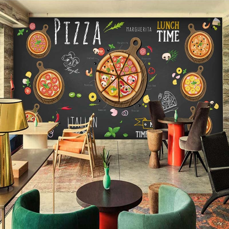 custom-wall-mural-pizza-shop-hand-painted-abstract-pizza-3d-photo-wallpaper-cafe-dessert-shop-western-restaurant-wall-painting-papier-peint