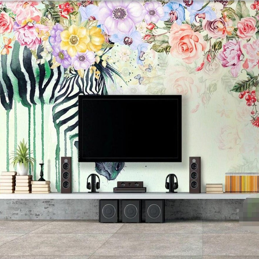 custom-mural-wallpaper-3d-living-room-bedroom-home-decor-wall-painting-papel-de-parede-papier-peint-beautiful-zebra-flower-Nordic-style