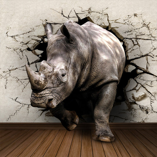 bvmhome-custom-mural-wallpaper-3d-stereoscopic-embossed-Creative-Wallpaper-animal-3D-Rhino-Lion-Elephant-living-room-entrance-bedroom-wallpaper
