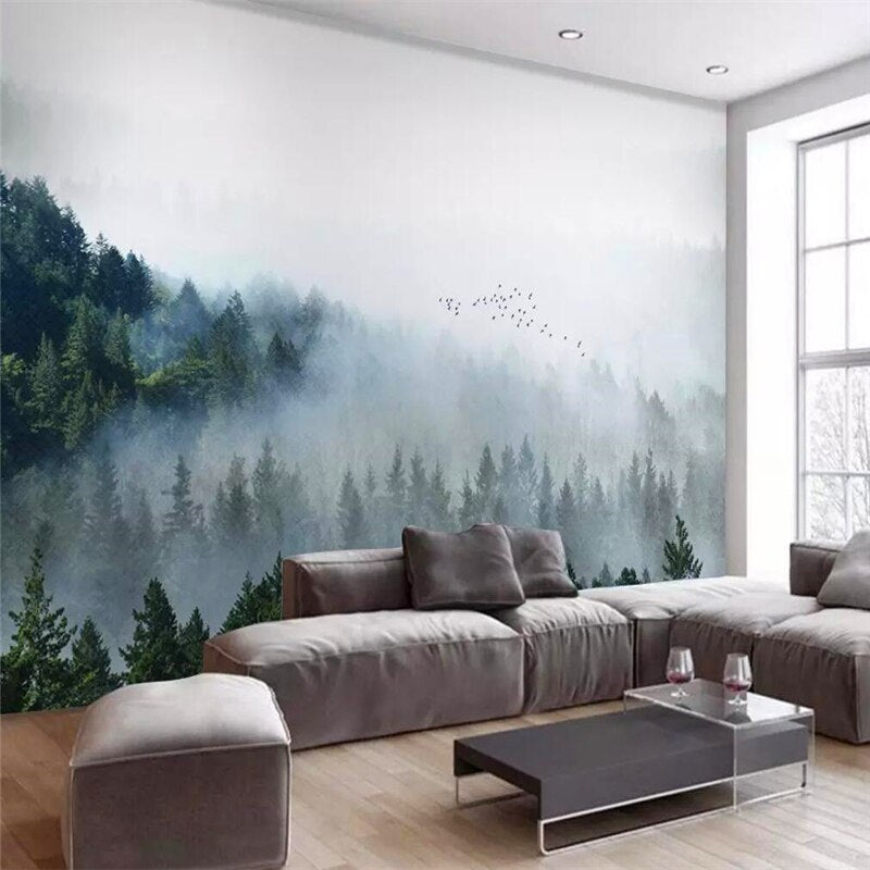 decorative-wallpaper-modern-fresh-style-cloud-forest-series-nordic-living-room-background-wall-painting-papier-peint