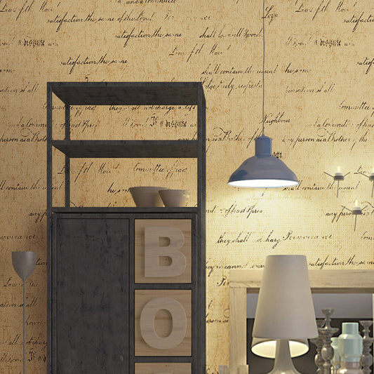 nostalgic-vintage-wallpaper-english-letters-retro-wallcovering-boutique-commerce