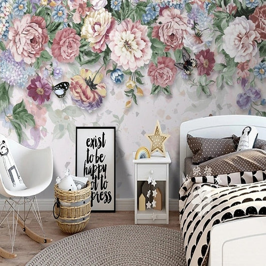 custom-mural-wallpaper-papier-peint-papel-de-parede-wall-decor-ideas-for-bedroom-living-room-dining-room-wallcovering-European-Pastoral-Style-Peony-3D-Flower