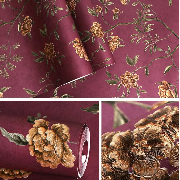 green-teal-floral-embossed-wallpaper-for-bedroom-living-room-walls-romatic-red-flower-wall-paper-home-decor-beige