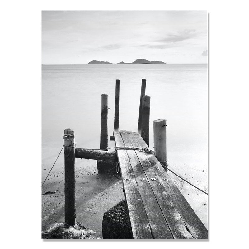 grey-ferry-bridge-posters-prints-wall-art-canvas-painting-cuadros-nordic-poster-picture-wall-pictures-for-living-room-unframed